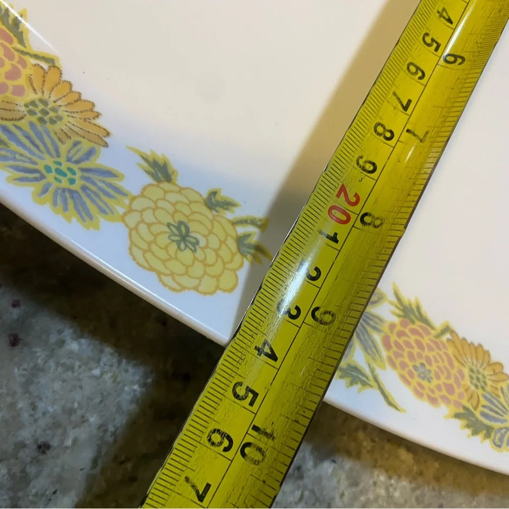 Vintage Noritake Sunny‎ Side Serving Bowl With Platter